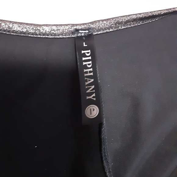 Piphany Black and Silver Drees Size L. - Picture 3 of 8